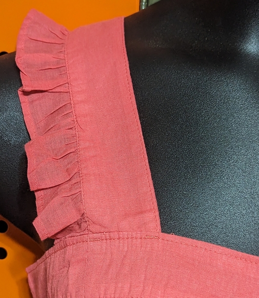 NWT O'Neill Lexie Sleeveless Mauve Embroidered Eyelet Top Size Medium - Picture 3 of 8